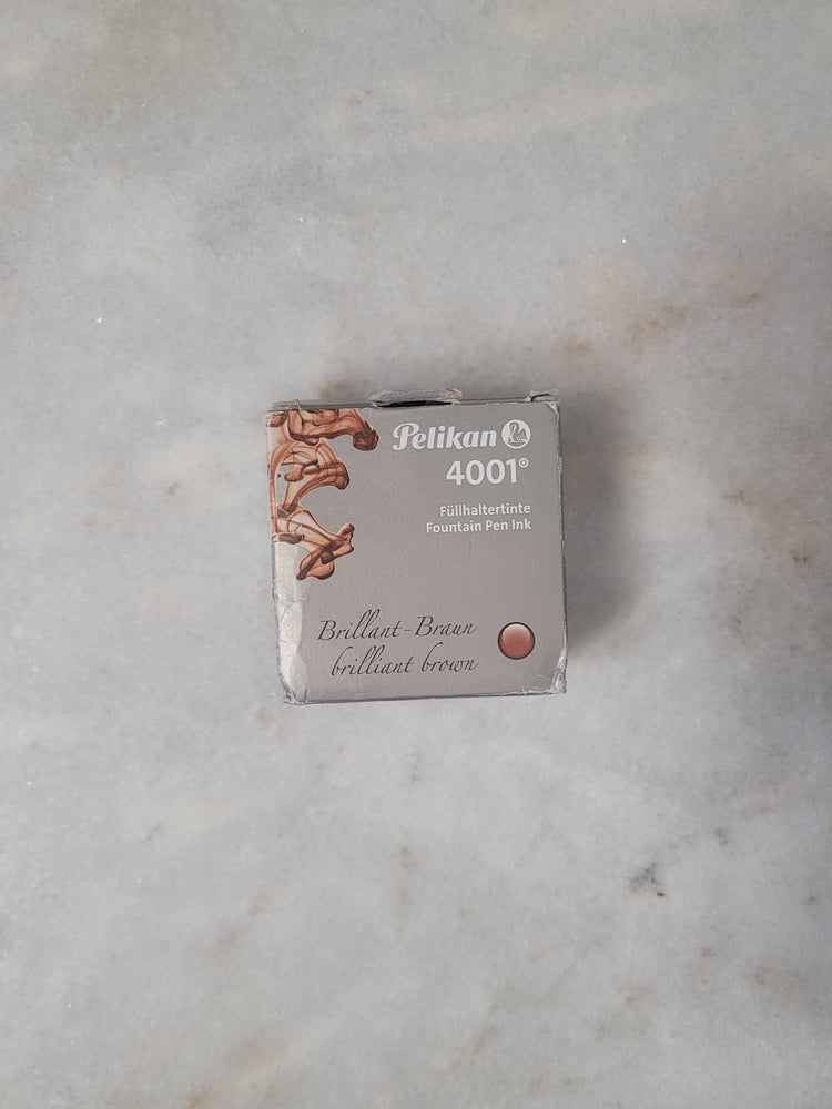 Misfit Item 0116 Pelikan 4001 Bottled Ink in Brilliant Brown - 30 mL