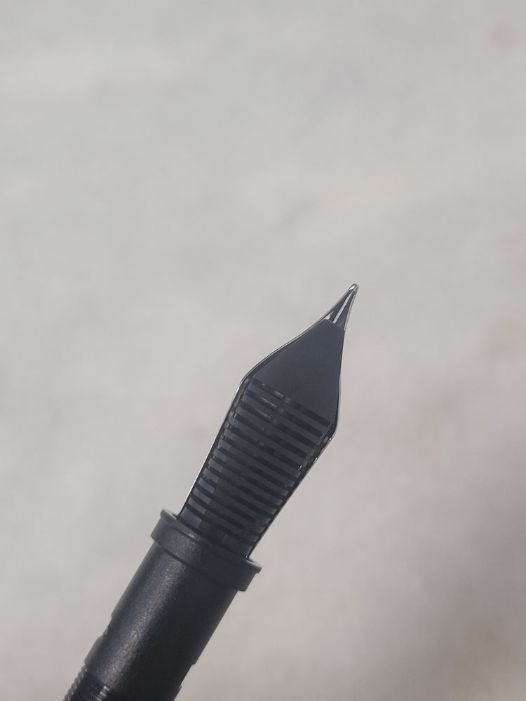 Misfit Item 0120 Leonardo Fountain Pen Nib Replacement 14KT Jowo Nib, Silver - Extra Fine Point