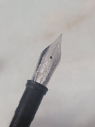 Misfit Item 0120 Leonardo Fountain Pen Nib Replacement 14KT Jowo Nib, Silver - Extra Fine Point