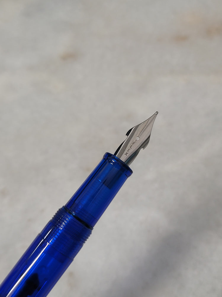 Misfit Item 0121 Monteverde Monza Fountain Pen in Blue - Fine, Medium and Omniflex Nibs - Pack of 3