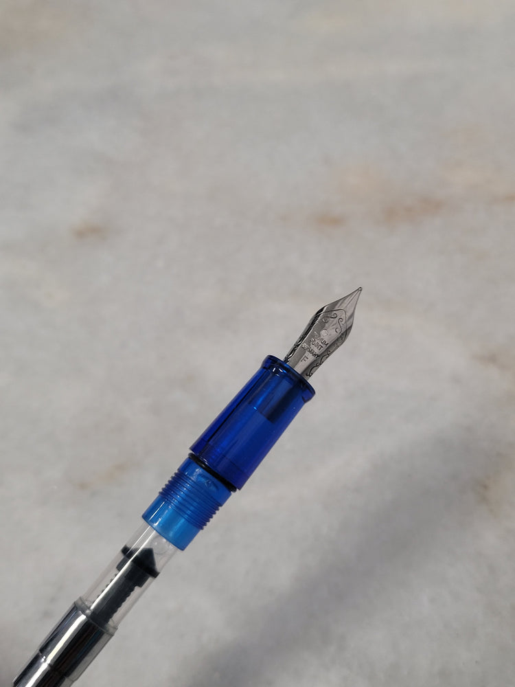 Misfit Item 0121 Monteverde Monza Fountain Pen in Blue - Fine, Medium and Omniflex Nibs - Pack of 3