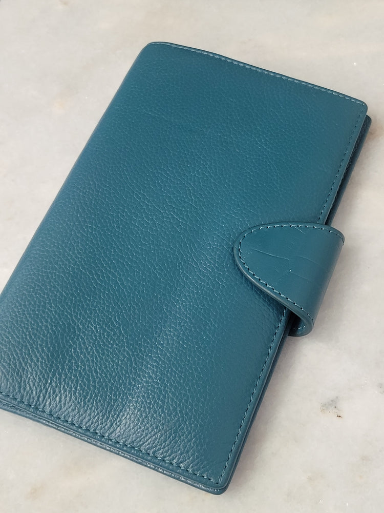 Misfit Item 0127 Filofax Calipso Teal Compact Organizer