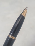 Misfit Item 0131 Waterman Carene Ballpoint Pen in Deluxe Black & Silver with Gold Trim