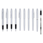 Cross Foundry Rollerball Pen in Polished Chrome with Polished Chrome Appointments