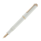 Pelikan Souveran 600 Fountain Pen in White & Rose Gold Trim