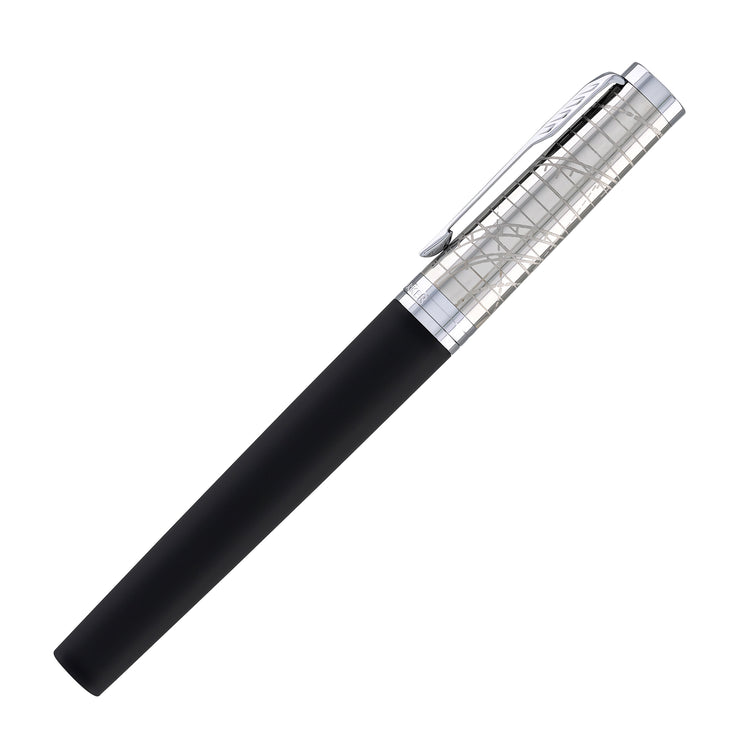 Parker Ingenuity Rollerball Pen in Legacy of Flight with Chrome Trim