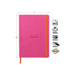 Rhodia Rhodiarama Softcover Notebook in Fuchsia - A5