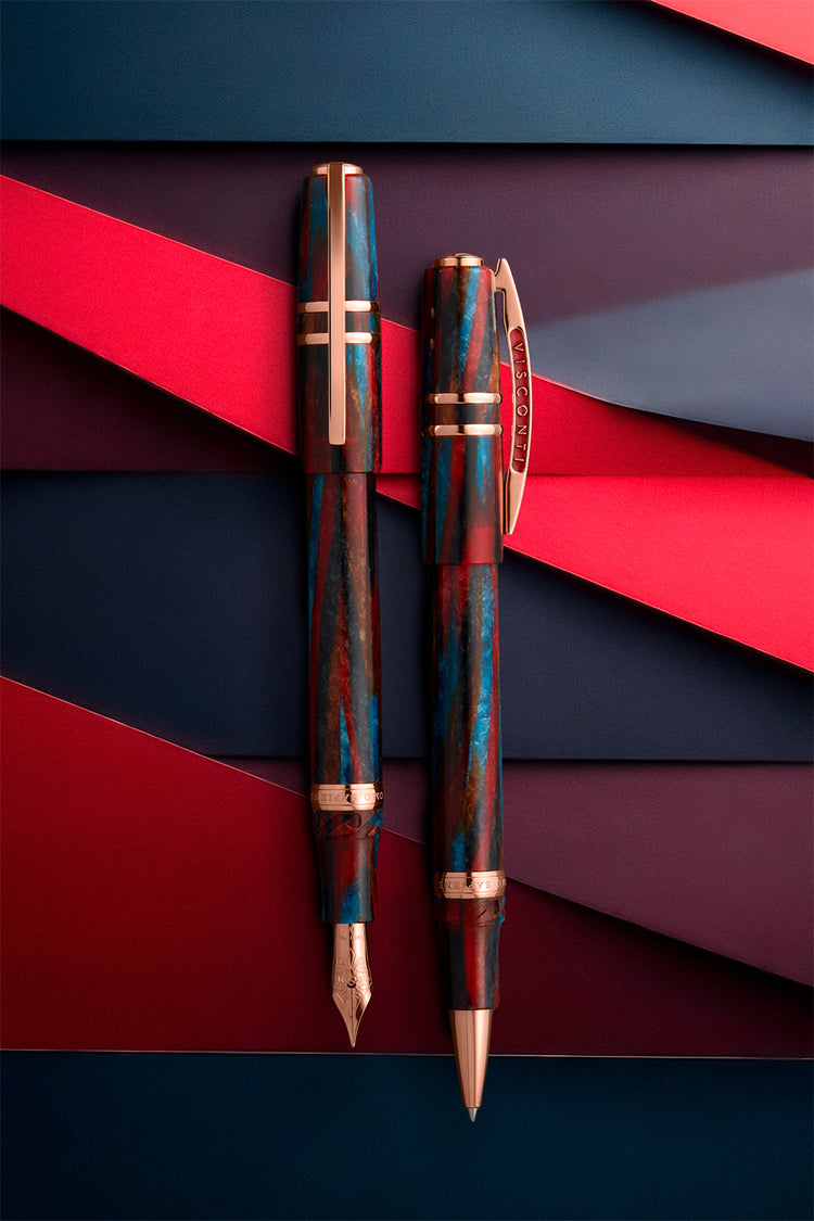 Visconti Homo Sapiens Rollerball Pen in Legacy Celluloid - Limited Edition