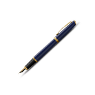 Parker Meridian Fountain Pen in Blue with Gold Trim