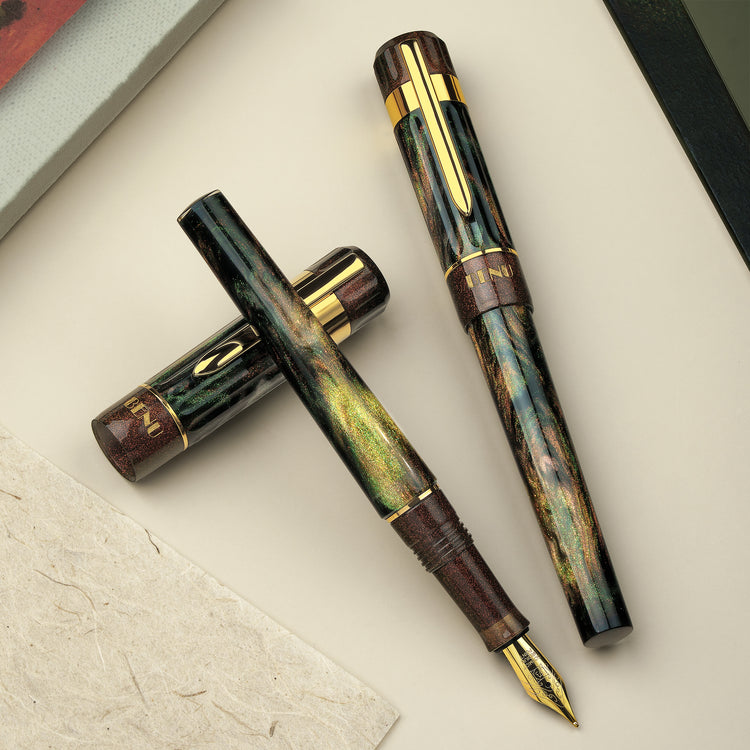 Benu Tribute Fountain Pen in Cezanne