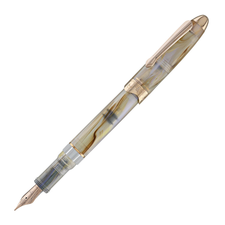 Nahvalur Horizon Fountain Pen in Pearl
