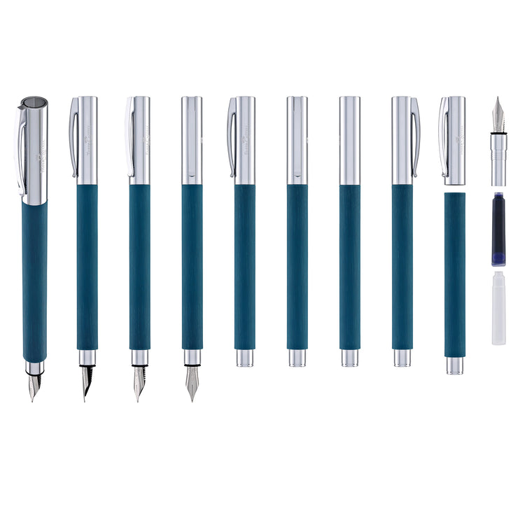 Faber-Castell Ambition Fountain Pen in Soft Teal