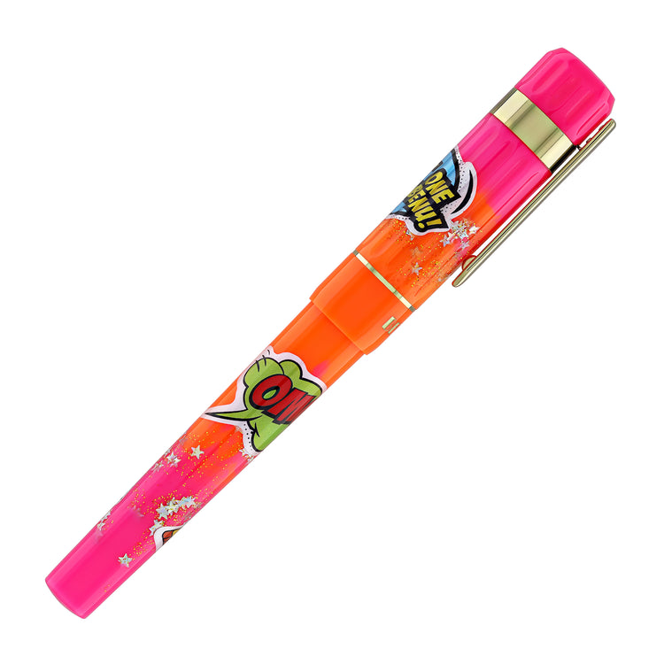 Benu Tribute Pop Art Capsule Fountain Pen in Wow!