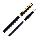 Waterman Impression Fountain Pen in Black with Gold Coated - Fine Point