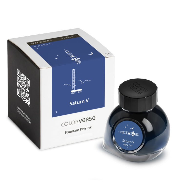Colorverse Spaceward Bottled Ink in Saturn V - 40 mL