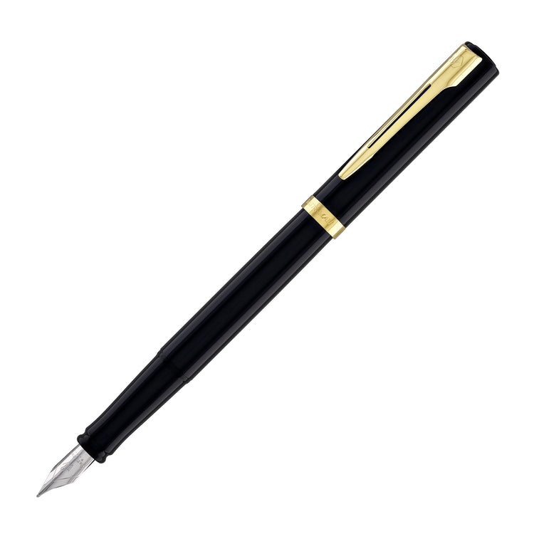 Waterman Impression Fountain Pen in Black with Gold Coated - Fine Point
