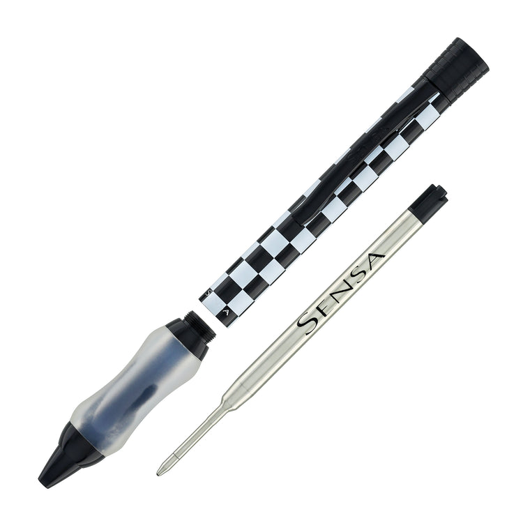 Sensa Mosaic Ballpoint Pen in Black Sapphire