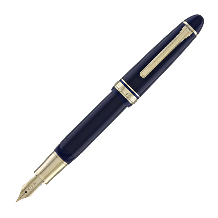 Sailor 1911 Casual L Stable Fountain Pen in Muted Blue, Gold Trim