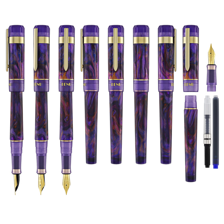 Benu Tribute Fountain Pen in Matisse