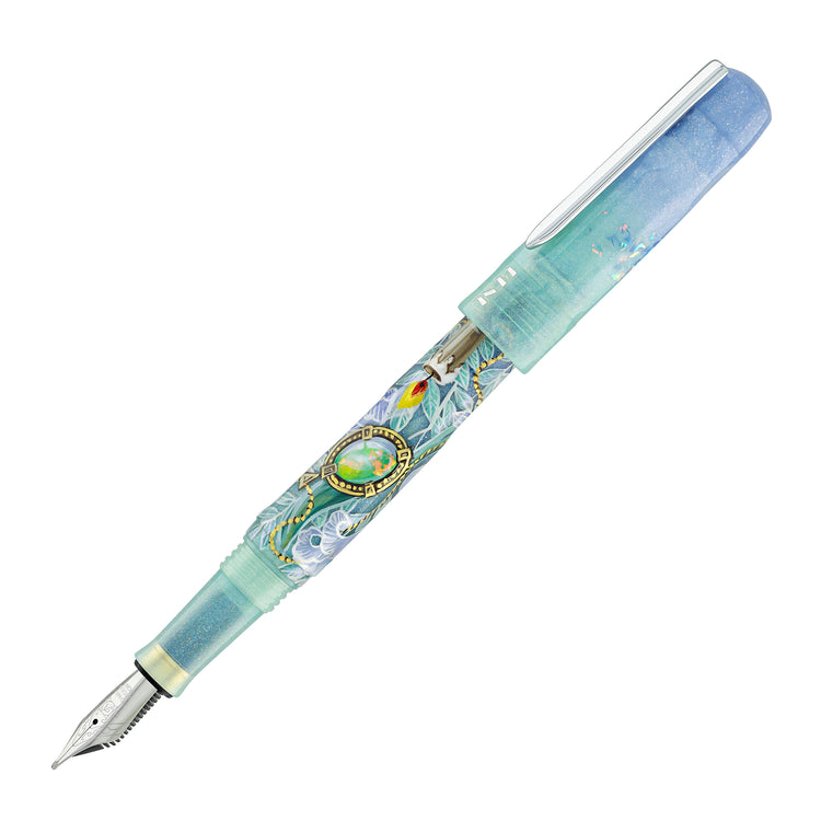 Benu Talisman Fountain Pen in White Lily