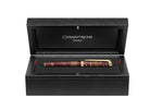 Caran d'Ache Rollerball Pen in Toile De Jouy Burgundy - Limited Edition