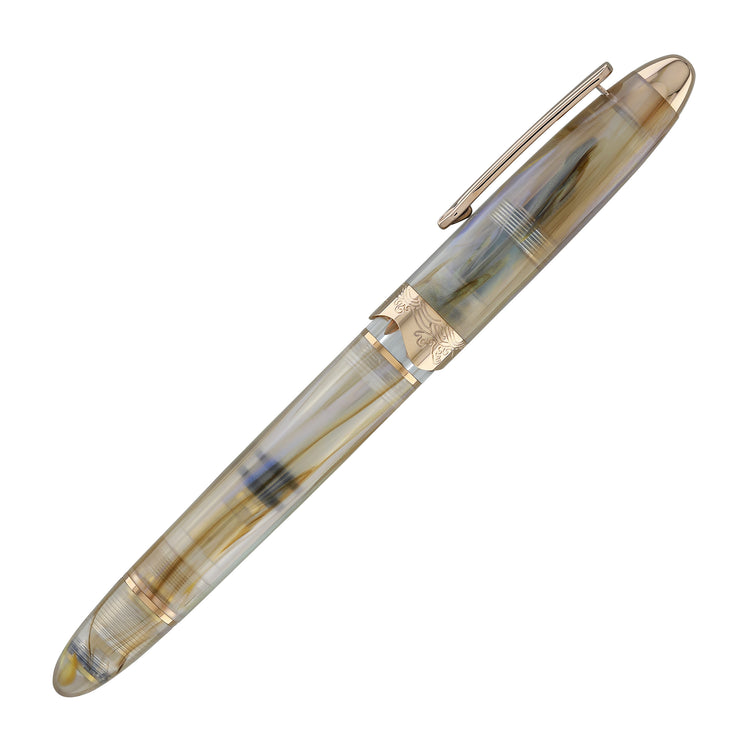 Nahvalur Horizon Fountain Pen in Pearl