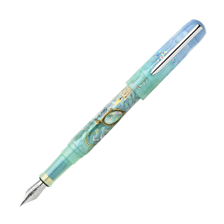 Benu Talisman Fountain Pen in White Lily