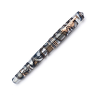 Leonardo Momento Zero Grande Fountain Pen in Sole with Rose Gold Trim