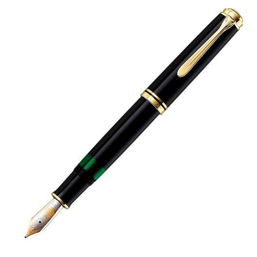 Pelikan Souveran M1000 Fountain Pen in Black - 18K Gold Extra Fine Point