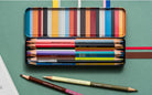 Caran d'Ache Paul Smith 5 Bicolor Set of 12 Coloured Pencils with Brush