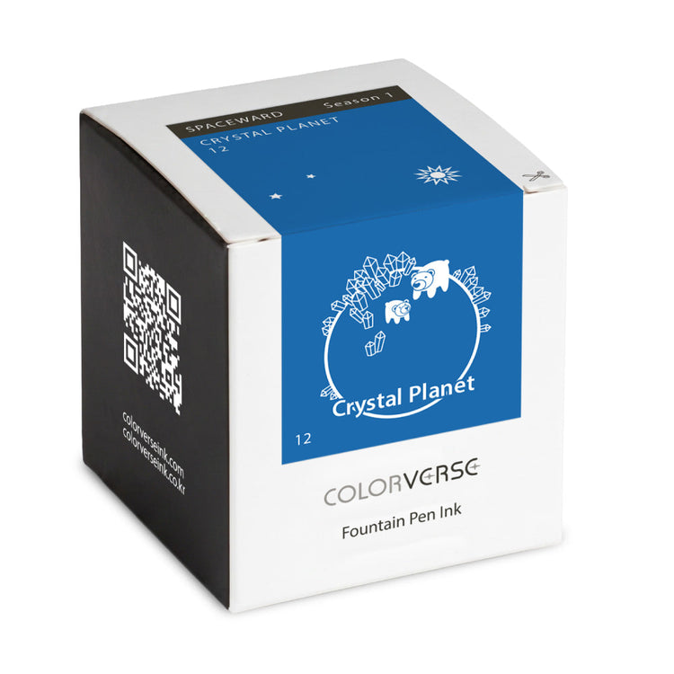Colorverse Spaceward Bottled Ink in Crystal Planet - 40 mL