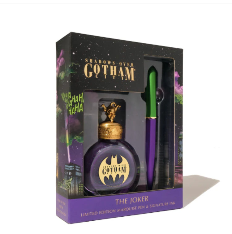 Ferris Wheel Press The Joker Marquise Fountain Pen and 38ml Ink Set