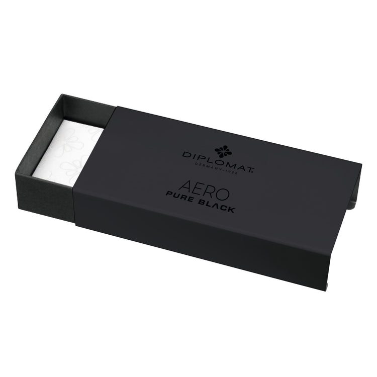 Diplomat Aero Mechanical Pencil in Pure Black - 0.7 mm