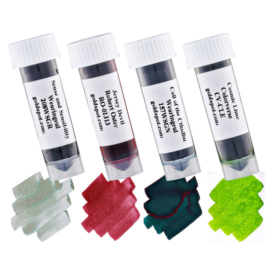 Goldspot Bottled Ink Exclusive Samples Variety 4-Pack