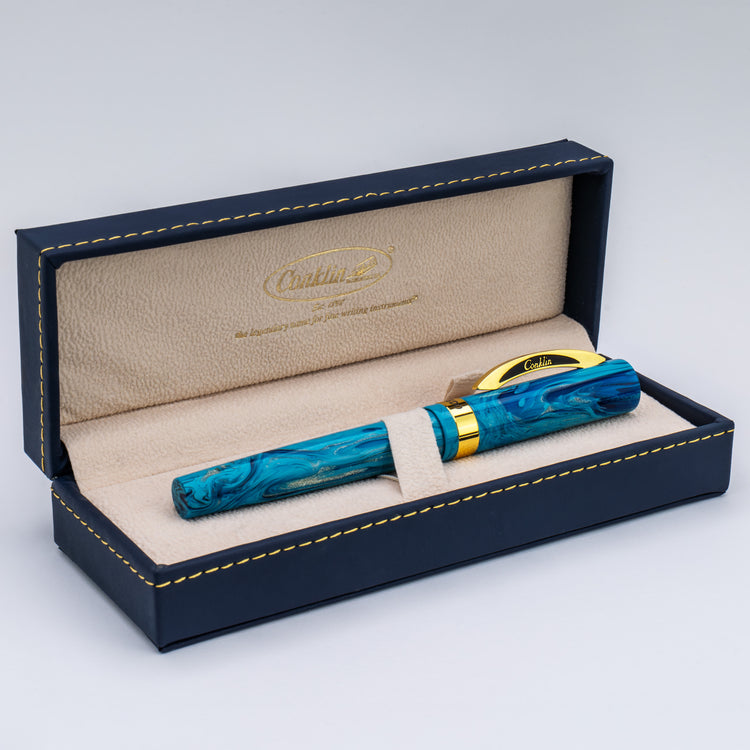 Conklin Toledo Rollerball Pen in Tidal Pool - Limited Edition