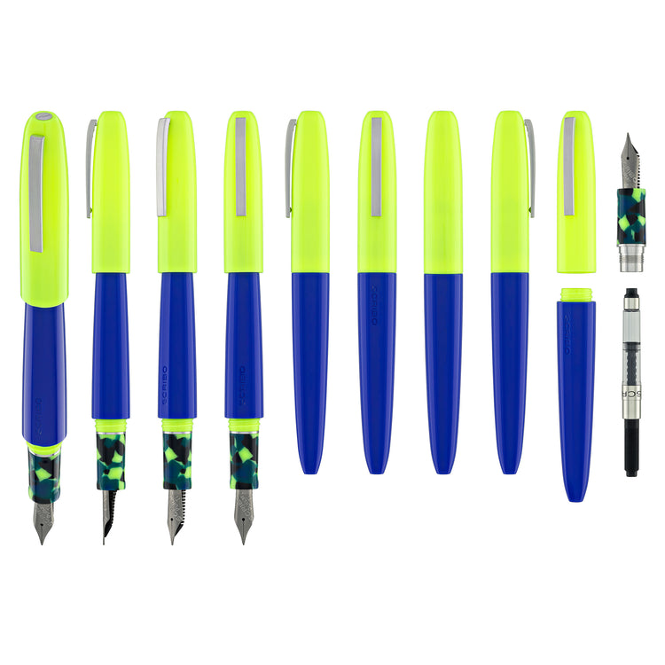 Scribo Piuma Pulsar Fountain Pen in Ceo