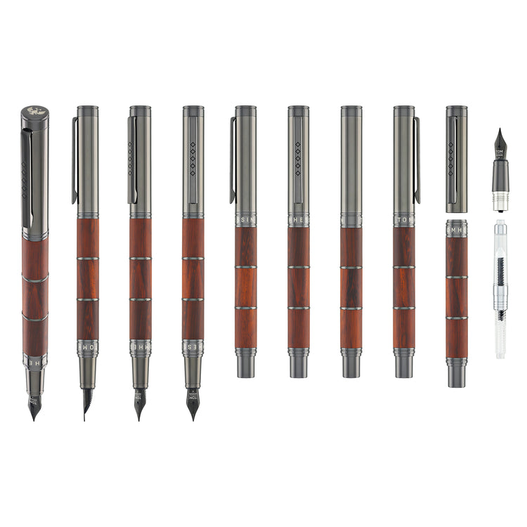 Tom Hessin Revolution Fountain Pen in Ironbridge