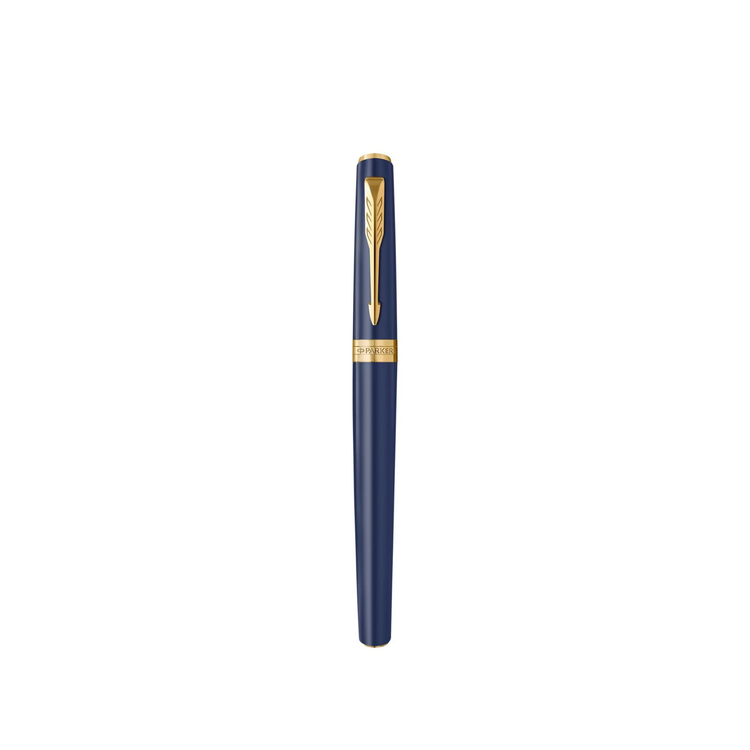 Parker Meridian Fountain Pen in Blue with Gold Trim - Fine