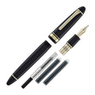 Sailor 1911 Large Fountain Pen in Shining Black - 18kt Gold Nib