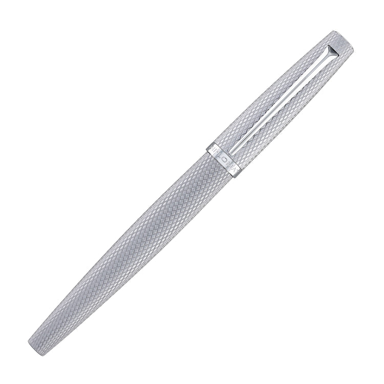 Diplomat Viper Rollerball Pen in Silver Guilloche