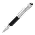Caran d'Ache Leman Fountain Pen in Damier Gift Set with Leather Case - Special Edition