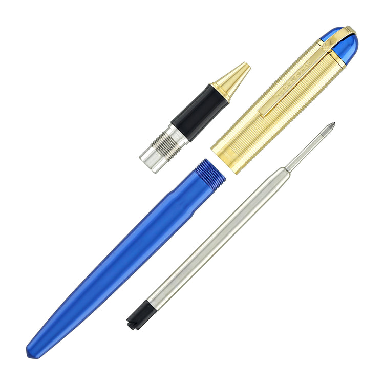 Wahl Eversharp Skyline Rollerball Pen in Blue Gold Trim
