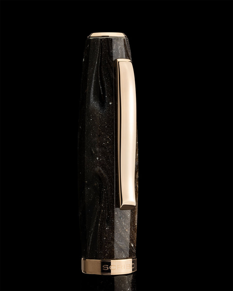 Scribo Feel Fountain Pen in Nova Stella with Rose Gold Trim - Limited Edition