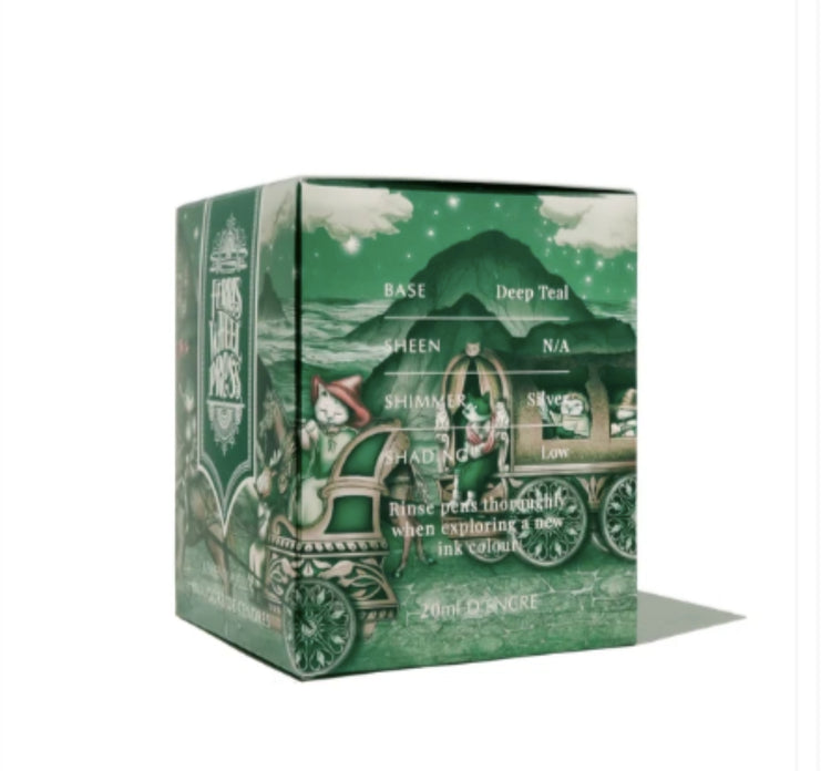 Ferris Wheel Press Ferritales The Book of Knight Series Bottled Ink in Ashen Valour