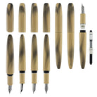Scribo Piuma Fountain Pen in Hane Murakumo with Ruthenium Trim