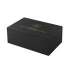 Parker Duofold Legacy of Flight Fountain Pen in Matte Black with Palladium Trim - 18K Gold