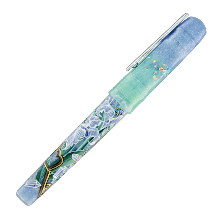 Benu Talisman Fountain Pen in White Lily