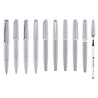 Diplomat Viper Rollerball Pen in Silver Guilloche