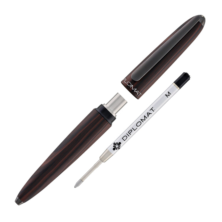 Diplomat Aero Ballpoint Pen in Black Forest