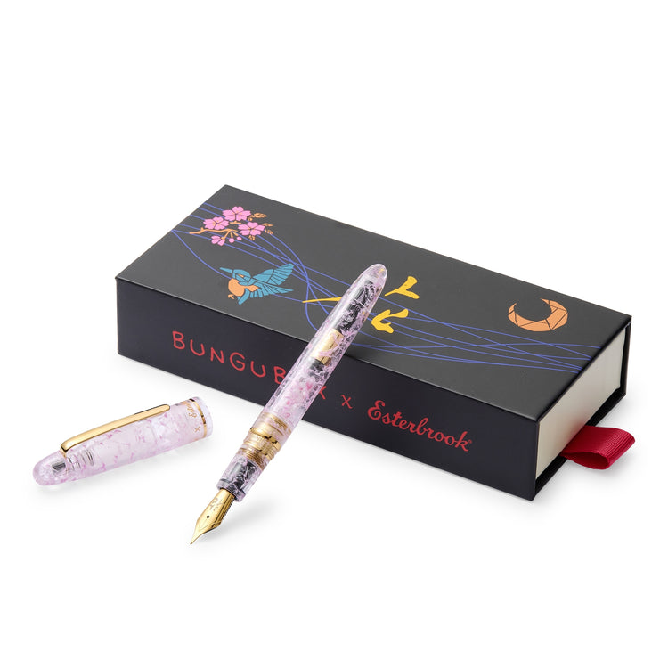 Esterbrook Estie x BUNGUBOX Estie Kachofugetsu Fountain Pen in Flower (Cherry Blossom)